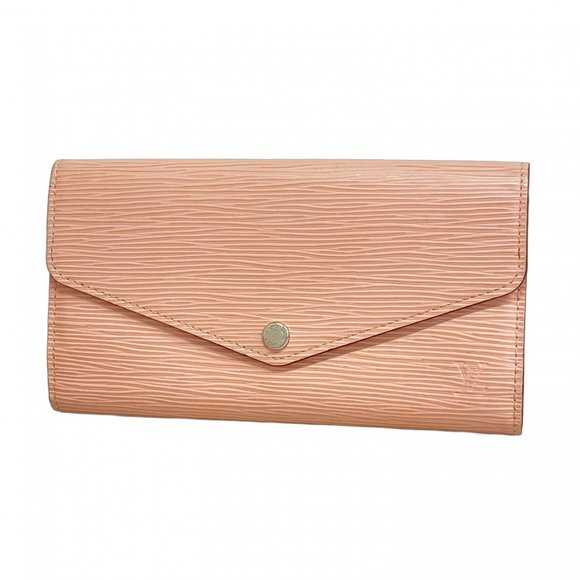 Louis Vuitton Epi Portefeuille Sarah Long Wallet M61216 Rose Claire Women's - Picture 1 of 12